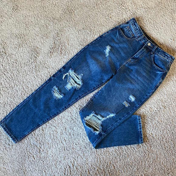 SHEIN Denim - Shein high waist jeans